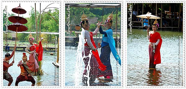 Klong Sa Bua Floating Market